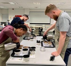 A cupping preparation under SCA cupping protocols